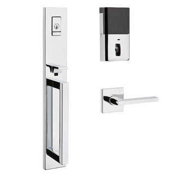 Baldwin 85392260BLENT BALD EVOLVED MINNEAPOLIS X 5162 LVR X SGL X LH, Polished Chrome